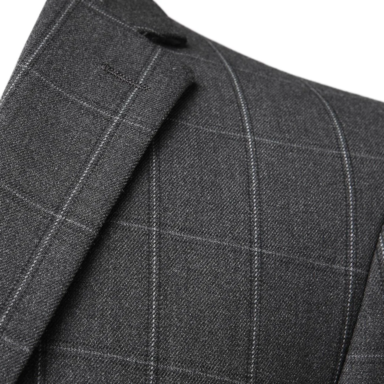 (155) Customized Business Men's Suits for Autumn and Winter New Plaid Fashion Urban Men's Suits