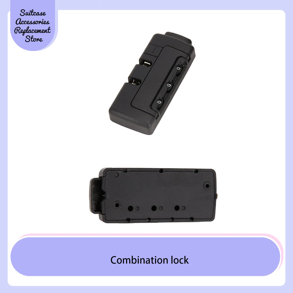 

Luggage accessories Strong combination lock Fixed lock security anti-skid anti-drilling anti-theft lock zipper