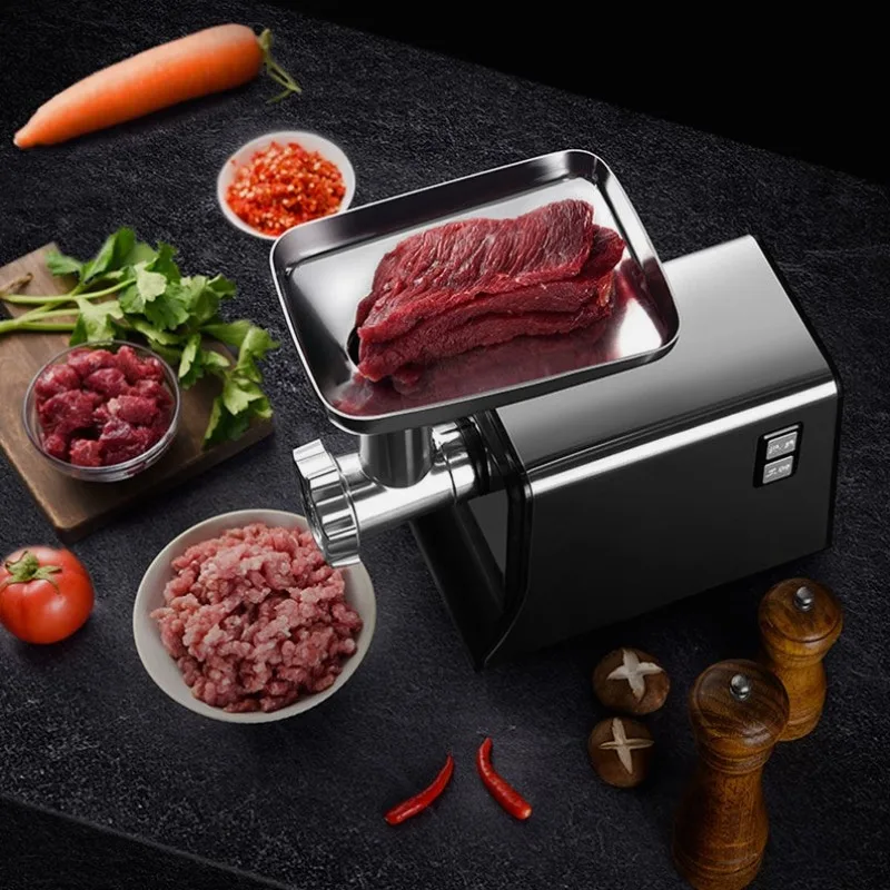 

Electric Multifunctional Meat Grinder Household Stainless Steel Automatic Grinding Meat Stuffing Machine Enema Sausage Machine