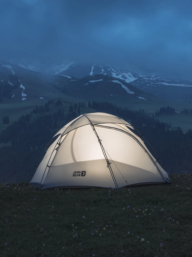 Naturehike Jims Gear Outdoor Camping Tenten 1-2 Persoons 15d Nylon Siliconen Coating Ultralight 4 Seizoenen Wandelen Picknick Reistenten - afbeelding 2