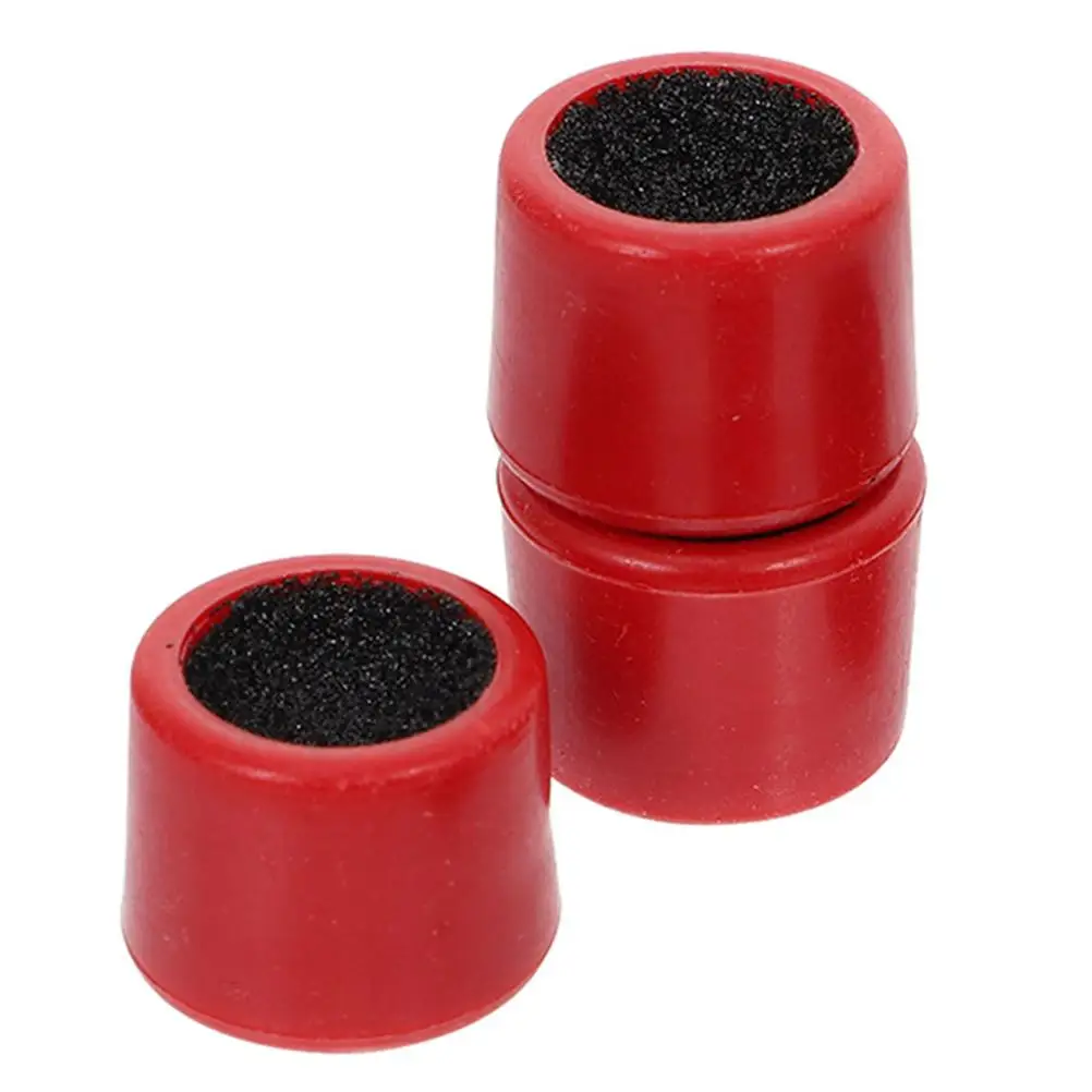 3Pcs Red Round DoubleSided Billiard Tip Grinder Pool Stick Shaper PrecisionSanding Plastic Lightweight Portable Longlasting