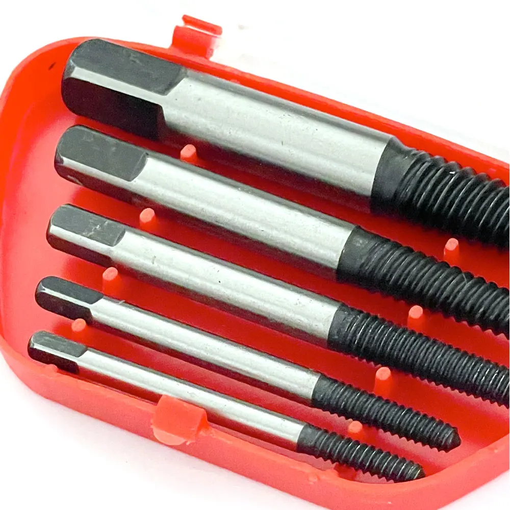 6 قطعة متري الموضوع الحنفية الحفر M3-M8 مع 5 قطعة المسمار النازع التالفة M3-M14