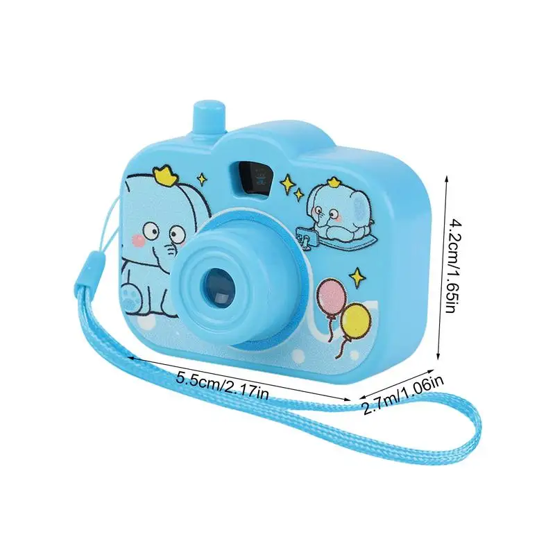 Proiettore per bambini fotocamera immagine animale piccolo proiettore proiettore divertente proiettore portatile proiettore di luce notturna per cognizione