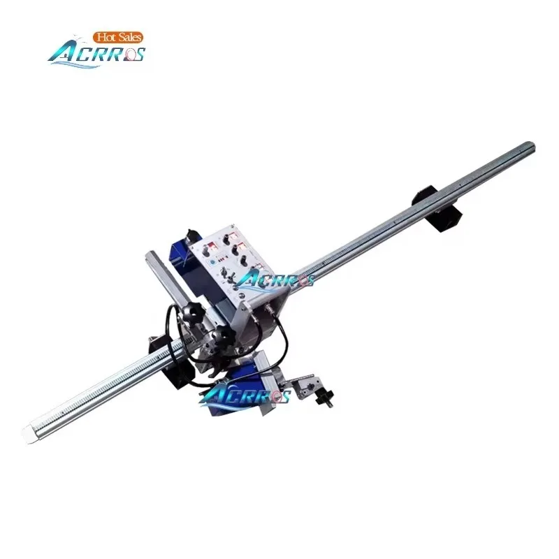 Linear Welding Machine 1500mm Magnetic Rail Track Welding Tractor With Torch Oscillator