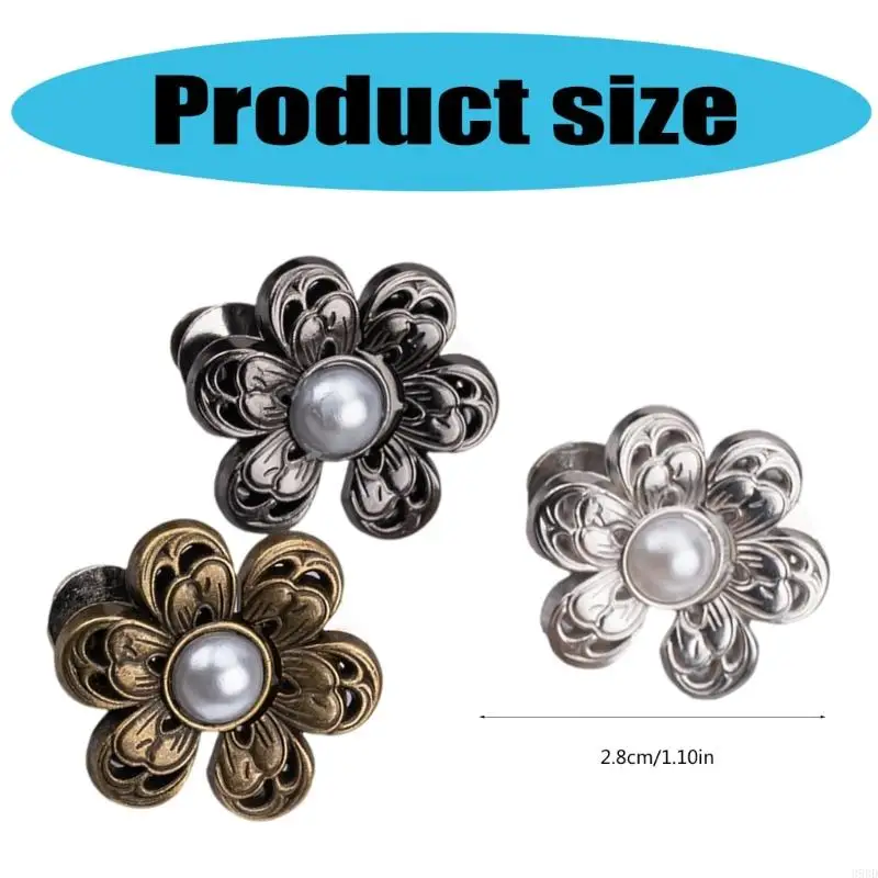 39BD Taille Fitness Clip Perlen Taille Spanner Rock Hosen Taille Tasten 3PCS – Detail 6