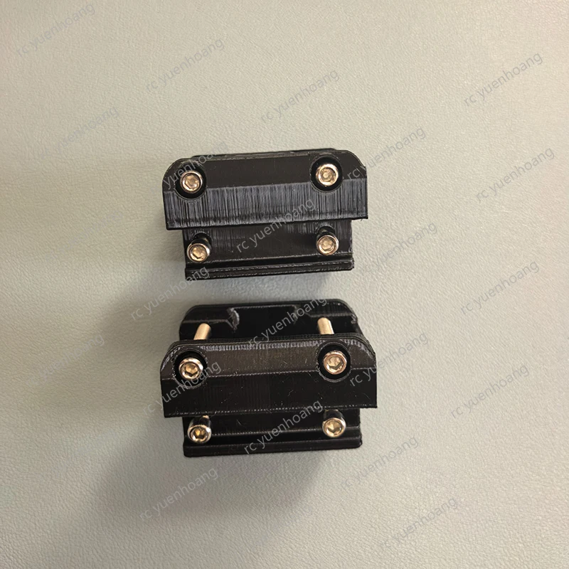 2PCS For DJI T100S T70S T55 Agras Spraying Drone Rear 4-Nozzle Fixing Bracket Quick Release Connector Mounting Base with Screws