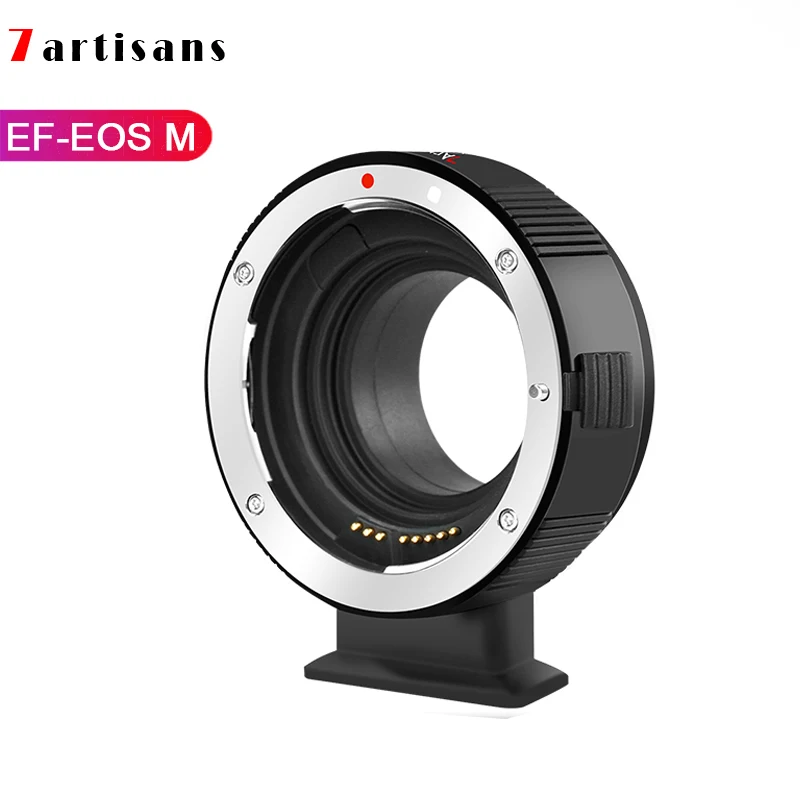 

7artisans 7 artisans EF-EOS M Auto Focus Lens Adapter for EF/EF-S Lens to Canon EOS M (EF-M Mount) Mirrorless Camera Lens