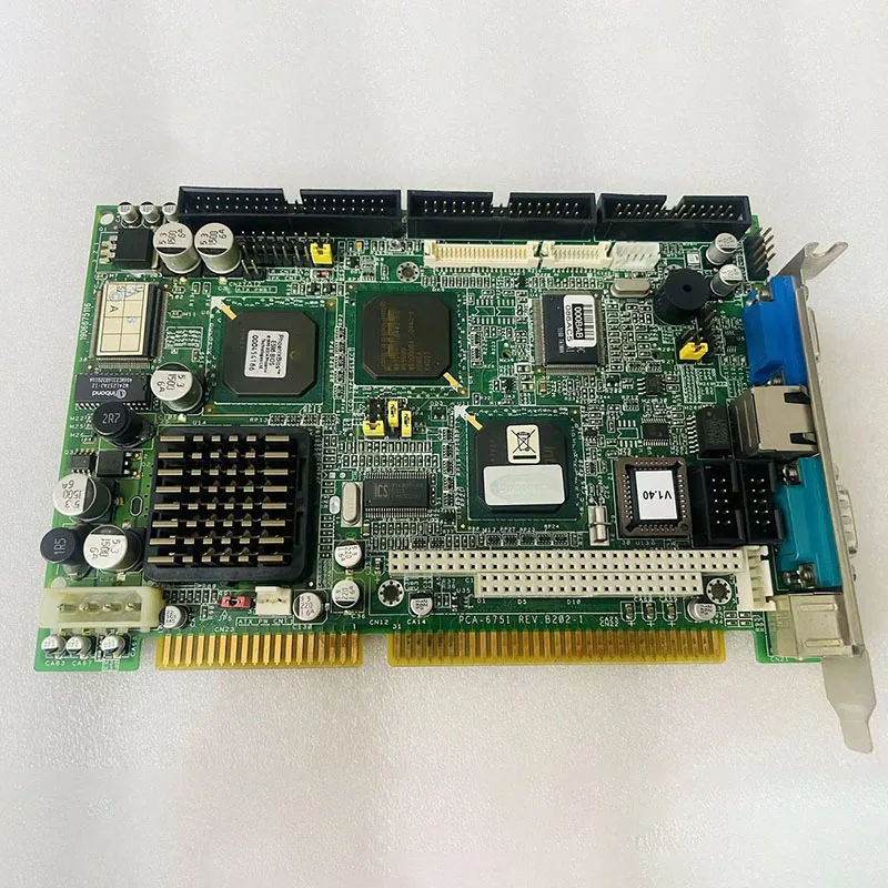 Industrial Control Motherboard Half-length ISA Card PCA-6751 REV:B202-1 PCA-6751 REV B2