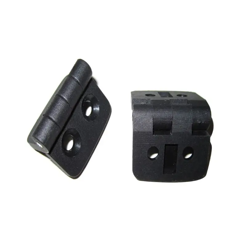 Description Picture 2 of item652F 10 Pieces Black Plastic Hinges Folding Butt Hinges Light Duty Drawer Cabinet Door Hinges Furniture Hardware Durable