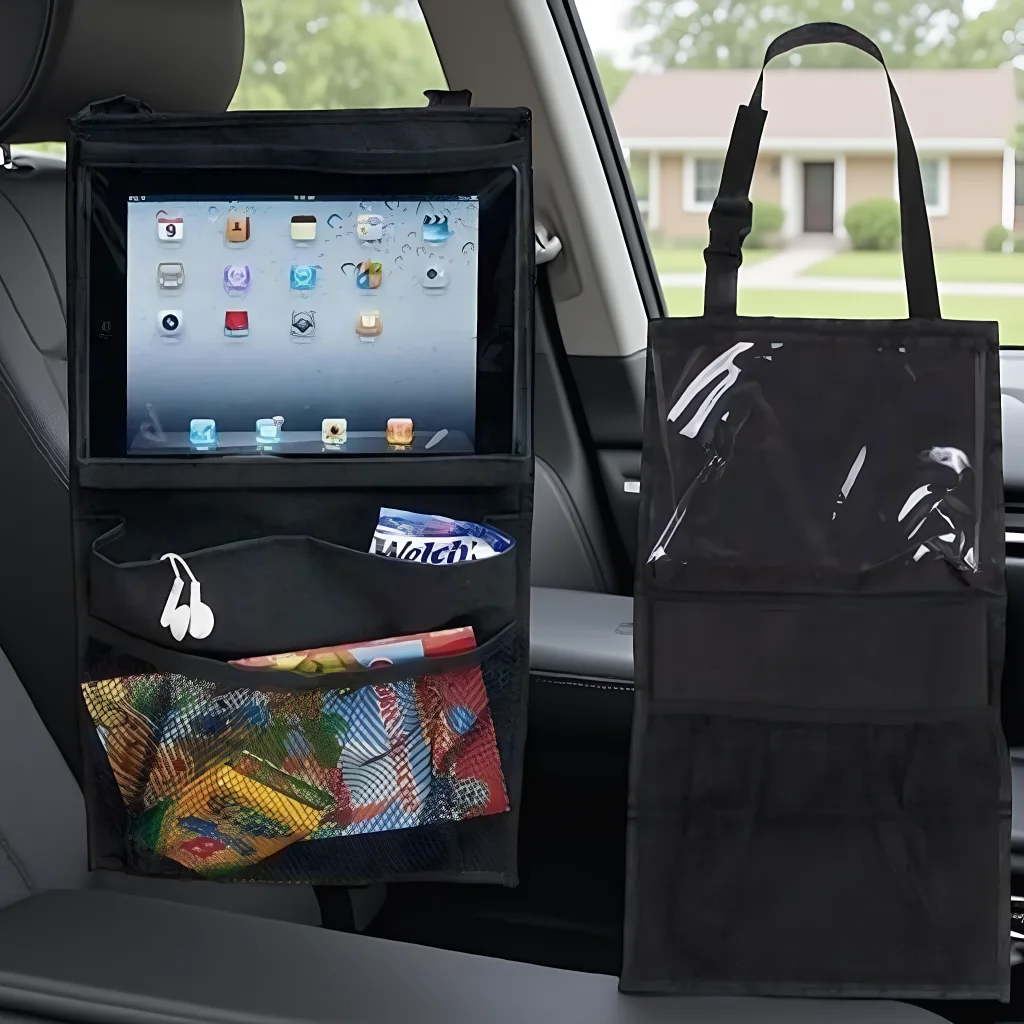 

Портативная сумка для хранения автомобильного сиденья, многофункциональный подвесной органайзер для салона автомобиля, складной 1 шт.