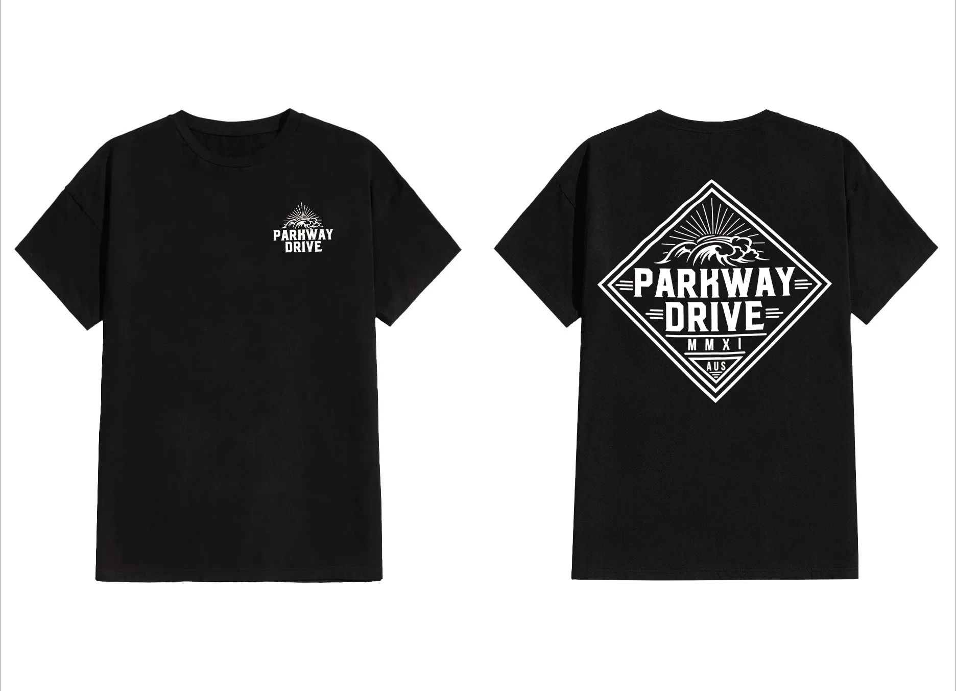

Значок для серфинга Parkway Drive, модные летние хлопковые мужские и женские футболки с графическим принтом, роскошные брендовые футболки с короткими рукавами