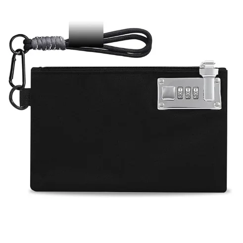 Wear-resistant Oxford cloth password handbag, lightweight, mobile phone storage, small wallet, waterproof zipper wallet