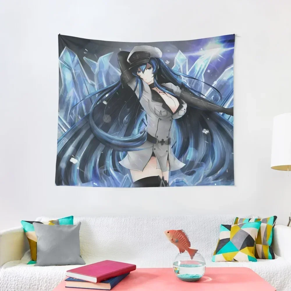 Esdeath - The Empire's General Tapestry Wallpaper Room Ornaments Decoration For Rooms Tapestry