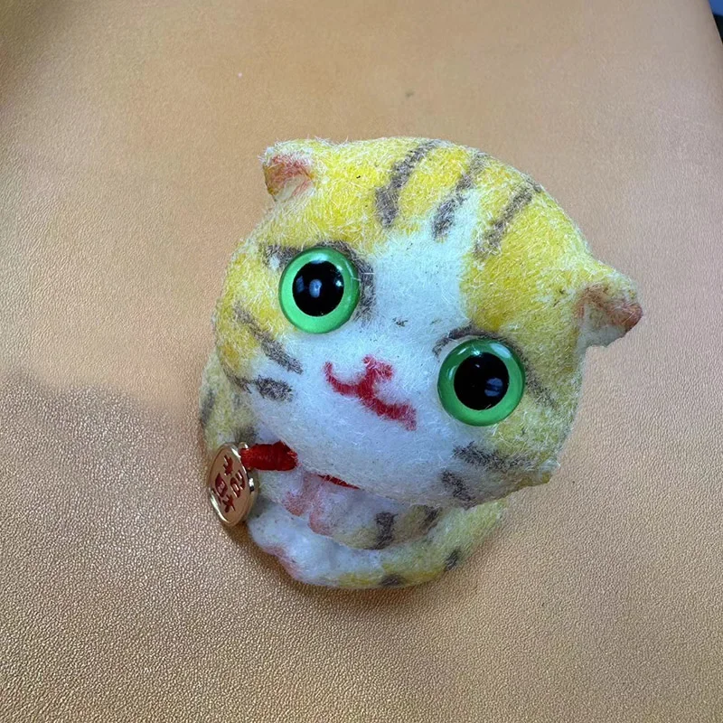 5Inch Mini Reborn Doll Cat Touch Soft Solid Full Silicone Body Children Toys