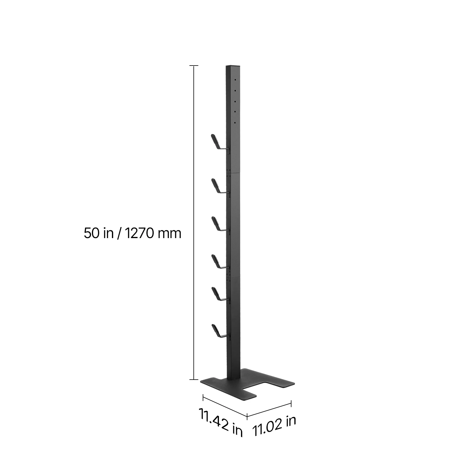 SucceBuy Vacuümstandaard Compatibel met Dyson Stabiele Houder met 4 Haken voor Dyson DC30/31/34/35/58/59/62/74 Draadloos Rechtop
