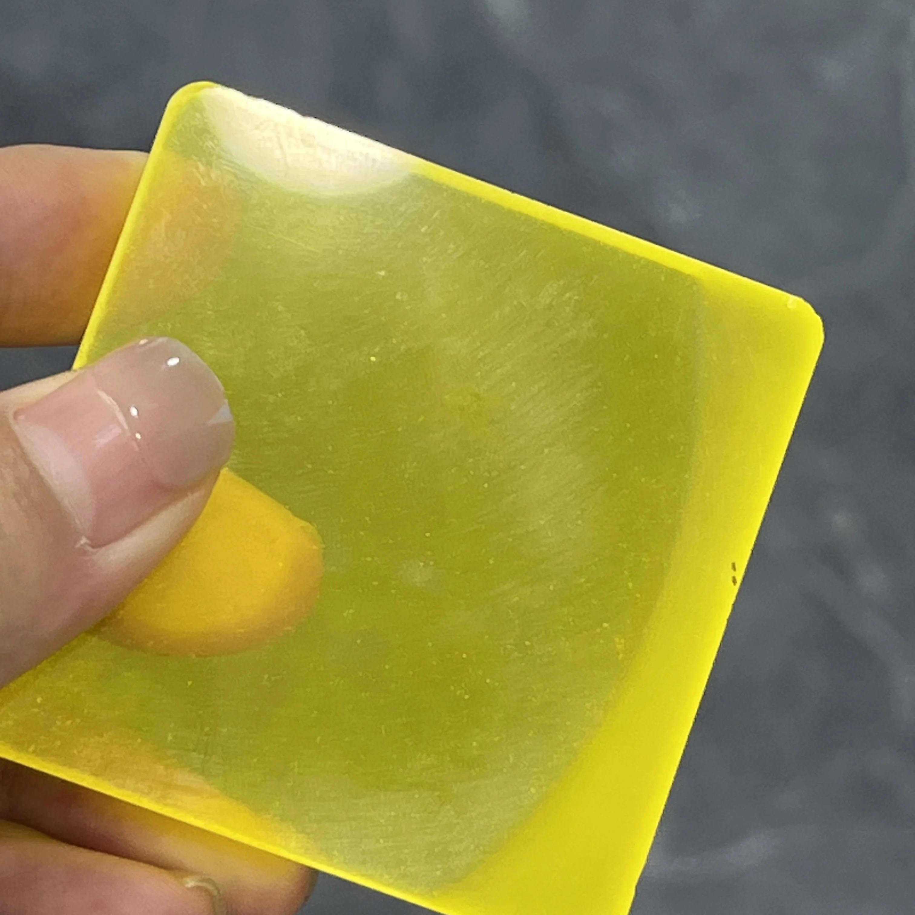 1PC/Lot China Factory Price Man Made Synthetic Fluorescence Gemstone Material