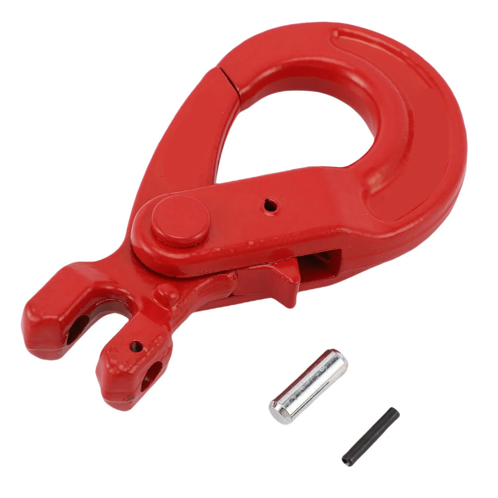 تحميل هوك الأمان سلسلة الأمان هوك 1.12T الحمولة الصف 80 سبائك الصلب مزورة Clevis خطاف الانزلاق للرفع والنقل #5