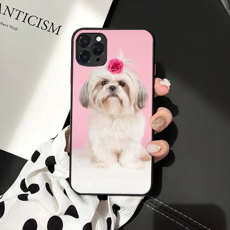 Shih Tzu Shitzu Dog Puppy Phone Case for iPhone 11 12 13 mini pro XS MAX 8 7 6 6S Plus X 5S SE 2020 XR case