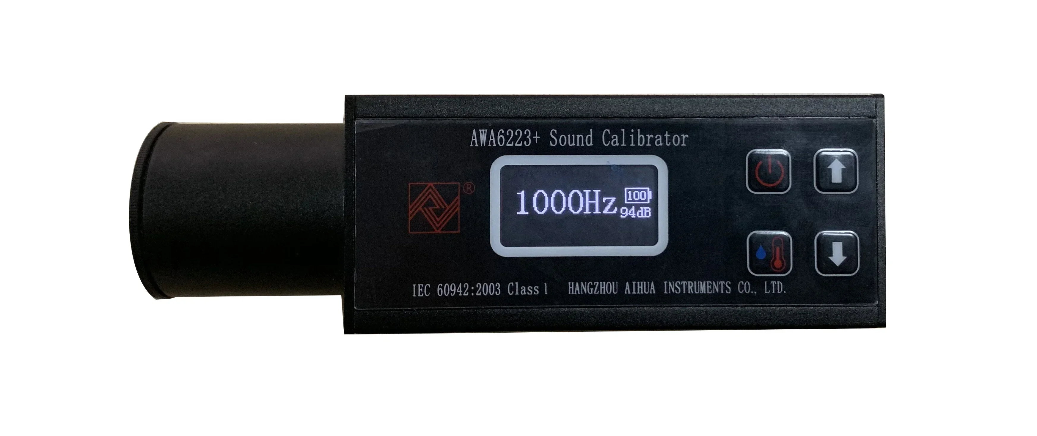 Multi-frequency acoustic calibrator sound calibrator Class 1 type 1 AWA6223+F