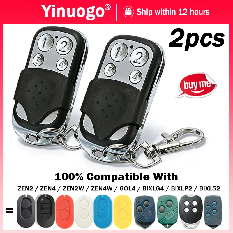 

Special offer New DITEC Entrematic ZEN 2 4 ZEN2 ZEN4 ZEN2W ZEN4W GOL4 BIXLG4 BIXLP2 BIXLS2 433.92MHz Garage/Gate Remote Control