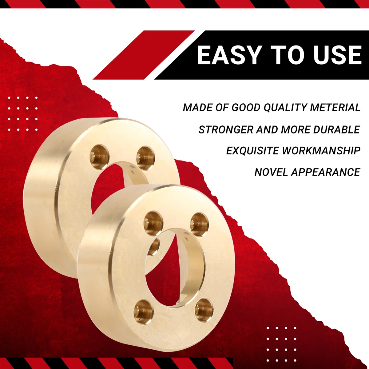 HOT 2Pcs 110G Messing Gegengewicht Ausgleichsgewicht für Absima CR3.4 SHERPA KHAMBA CR1.8 Yucatan RC Crawler Auto upgrade Teile