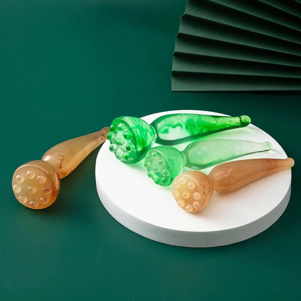 

Face Massage Stick Ergonomic Muscle Relaxer Neck Face Body Scraping Bar Tool Tension Relief Fatigue Reducer Gua Sha Facial