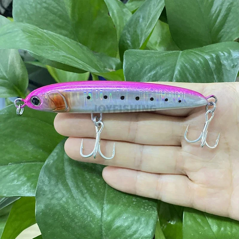 Imagem -06 - Sinking Lápis Fishing Lure Grupo Stickbait Wobblers Isca de Peixe Marinho Seabass Atum 105 mm 39g 25 Pcs 9221