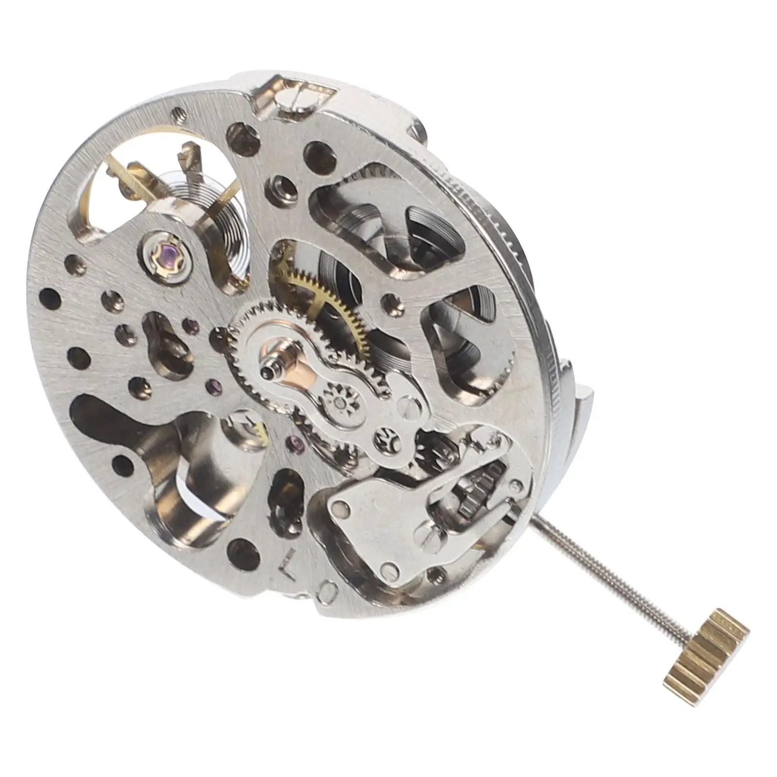 

Hollow Watch Copper Mechanical Wristwatch Replacement Parts Tools No Date Wristwatch Movement Supply Man Accessories