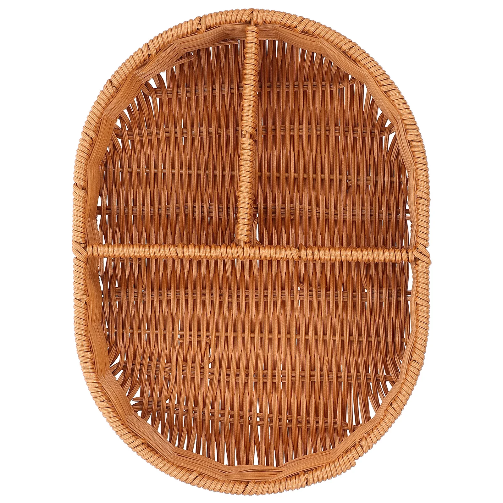 

Woven Fruit Baskets PP Material Kitchen Accessories Multi Functional Storage Dried Snacks Display Holder Lightweight Compact