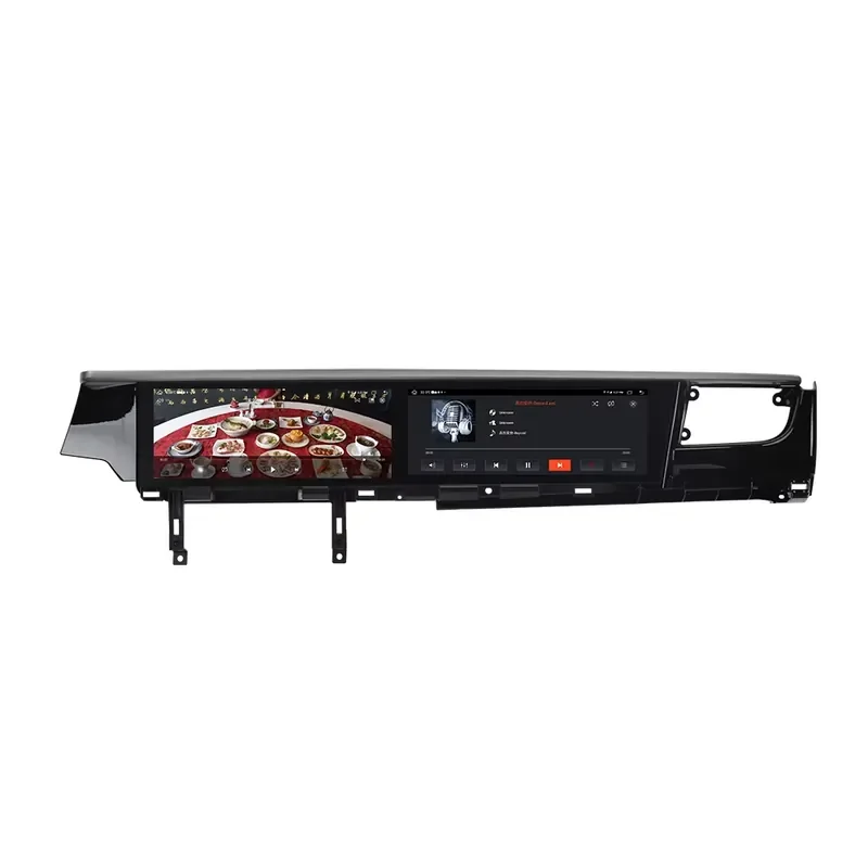 Android Dual 12.3inch Car Screen for Macan PCM-3.1/4.0 Car Navigation System Support Built-in 360 Carplay