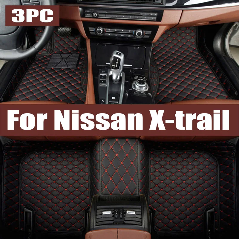 

3D TPE RHD Xtrail Floor Car Mat For Nissan X-trail 2014-2019 T32 Rogue T33 2021-2023 Floor Liner Tray Carpet Mat trunk mat