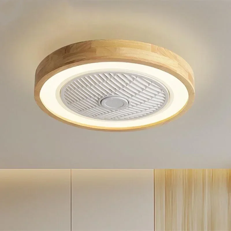2026 Japanese Style Ultra-thin Ceiling Light Solid Wood Master Bedroom Light Modern Minimalist Room Living Room LED Lighting Fix