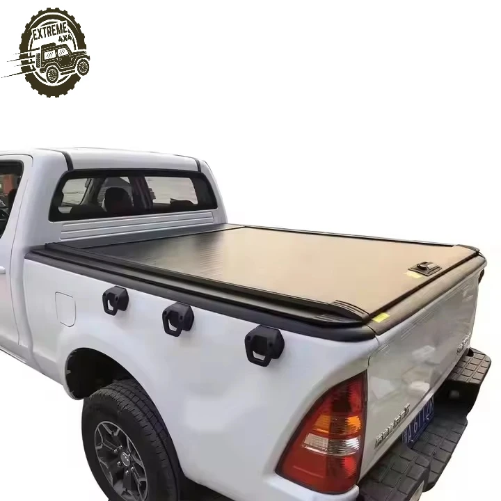 

Waterproof Roller Tonneau Cover for Toyota Hilux Revo Rocco Vigo Manual Electric Aluminum Roll-Up Topper Roll N Lock