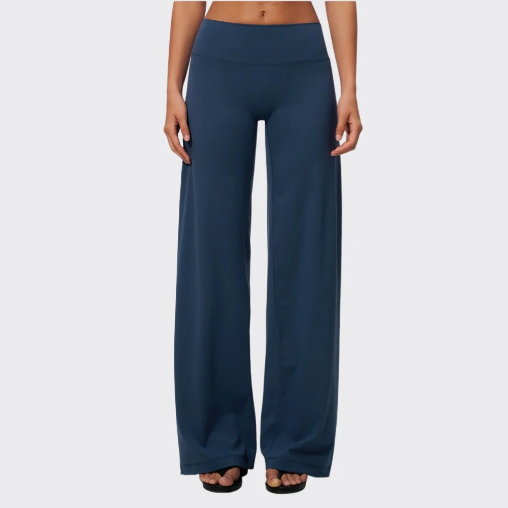 2026 Women High Waist Yoga Bell Bottoms Wide Leg Pants Fitness Running Trousers Workout Gym Push Up Tights Leggings Butt Lifting