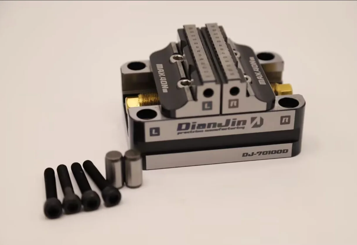 

DJ-70100D Zero Point Self-Centering Vise 4 5 Axis CNC Precision Vise Fixture for CNC Lathe Milling Machine