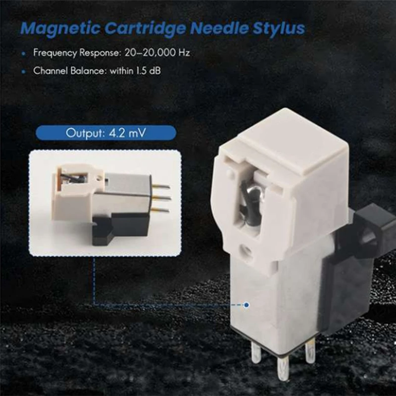 【NEW】AT3600L 마그네틱 카트리지 스타일러스 LP 비닐 레코드 플레이어 턴테이블 축음기 Platenspeler 레코드 플레이어 용 바늘