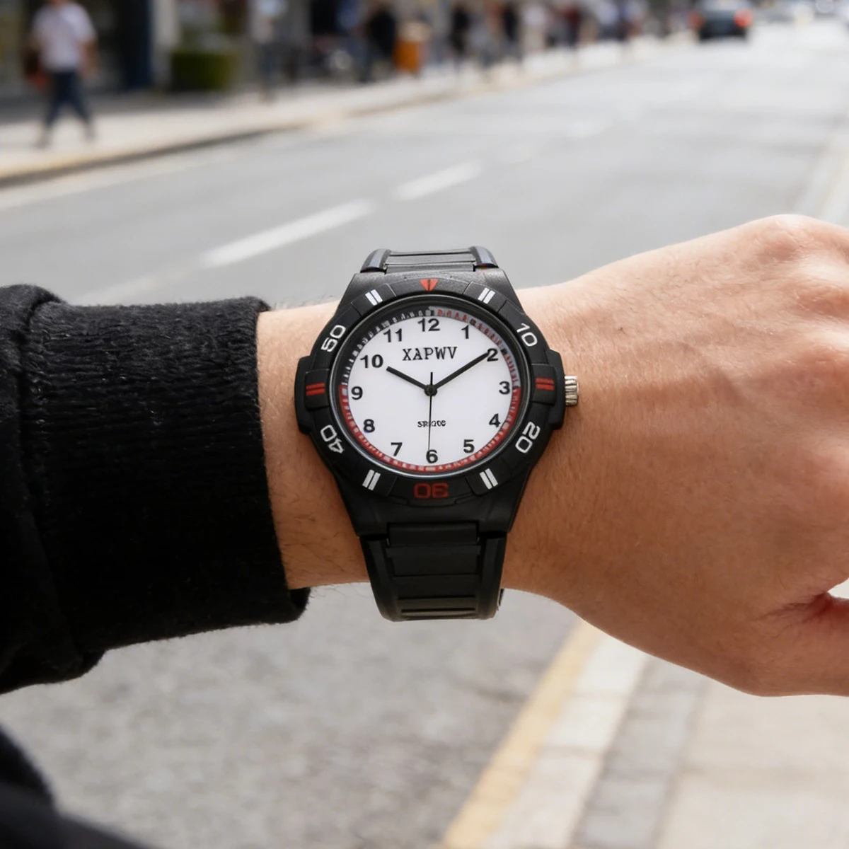 Fashionable Silicone Quartz Watch, Suitable for Women, Students, and Children, Lightweight and Comfortable, Everyday Casual Watch