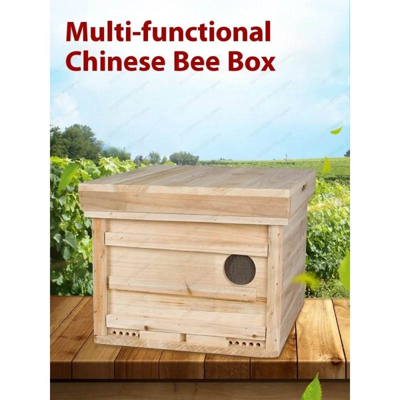 High Multi-Functional Beehive Tool Set Assembled Breeding King Box Beekeeping Appliances Hundred Thousand Farm