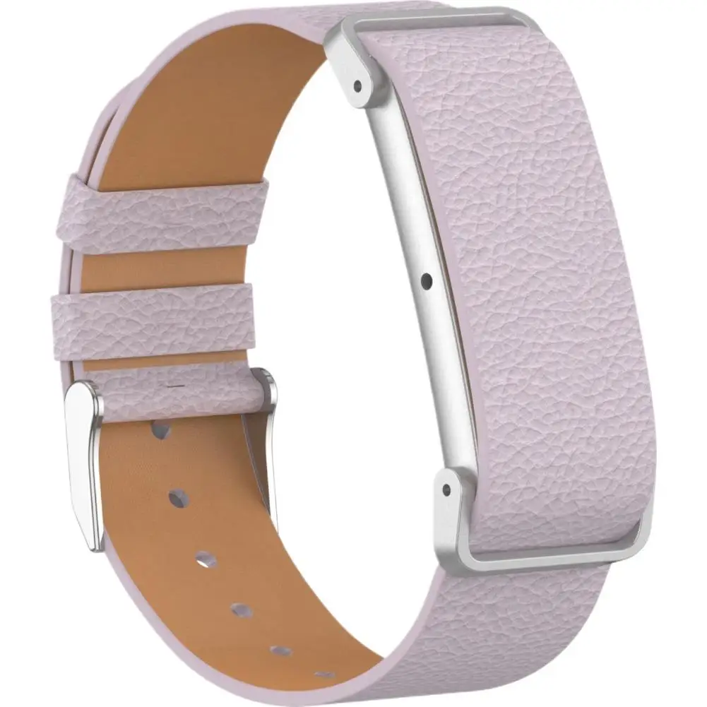 Leder-Uhrenarmband für Google Fitbit Air, Metallrahmen-Ersatzarmband für Google Sport-Uhrenarmband-Zubehör – Detail 3