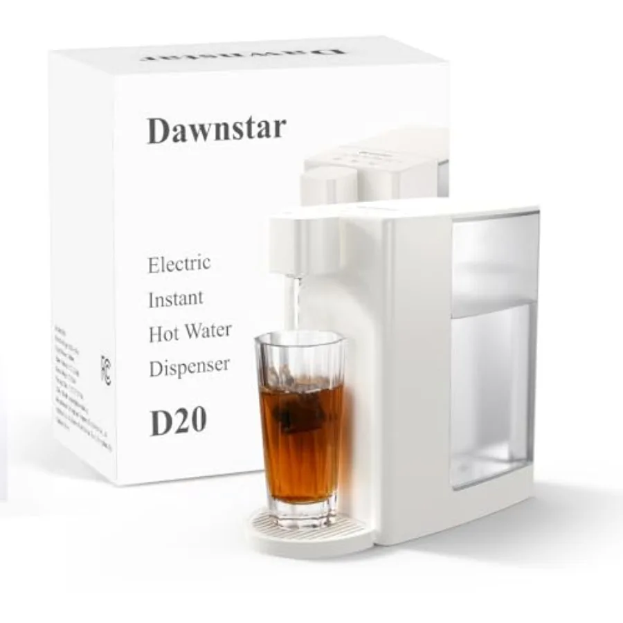 

Electric Kettles D20 Instant Hot Water Dispenser for Quick Boiling and Dispense Adjustable 3 Temperatures and 5 Water Volume Re