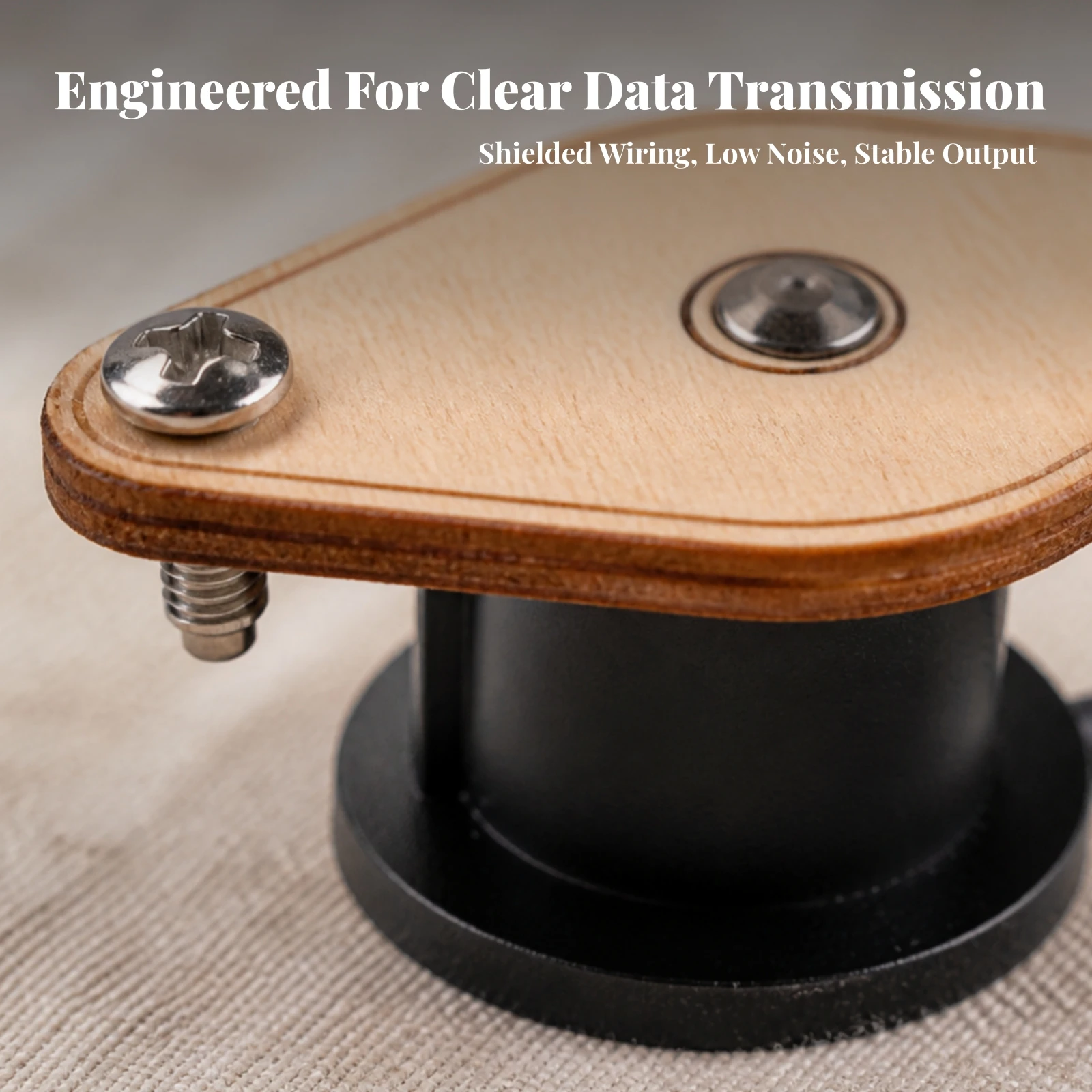 Single-String Pickup Easy-to-Install Accessory for Instrument Builders, Custom Builds