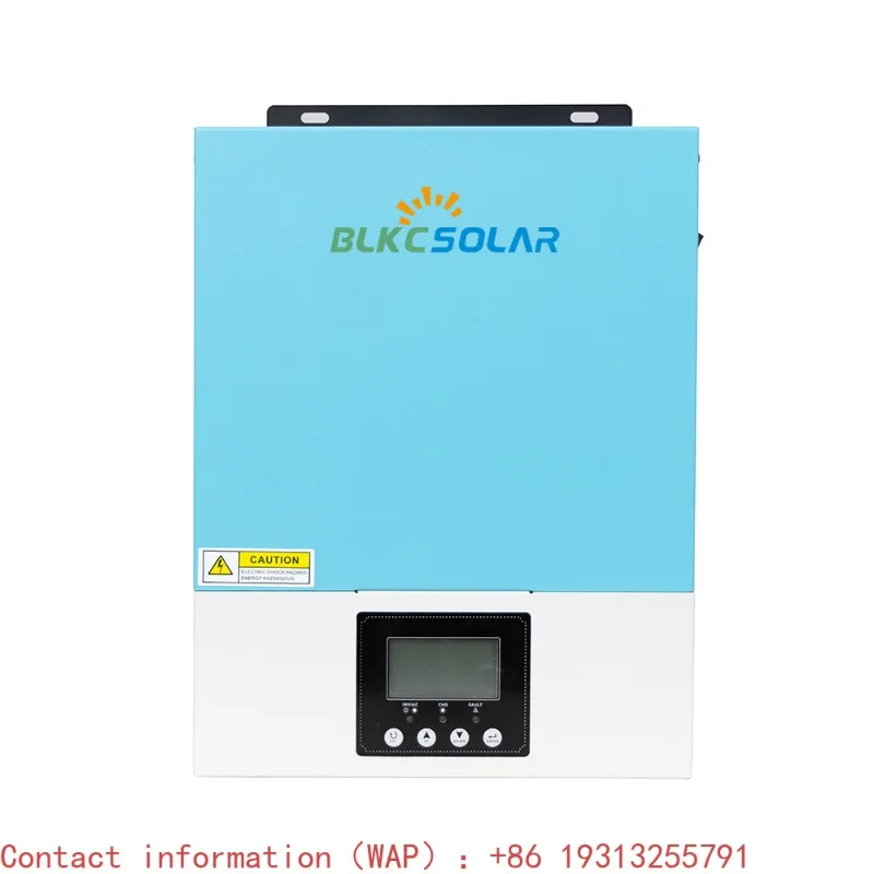 BLKCSOLAR 1.5KW 3KW String off Grid Solar Power Inverter Charger 12V 24V Battery with 80A MPPT Charge Controller System