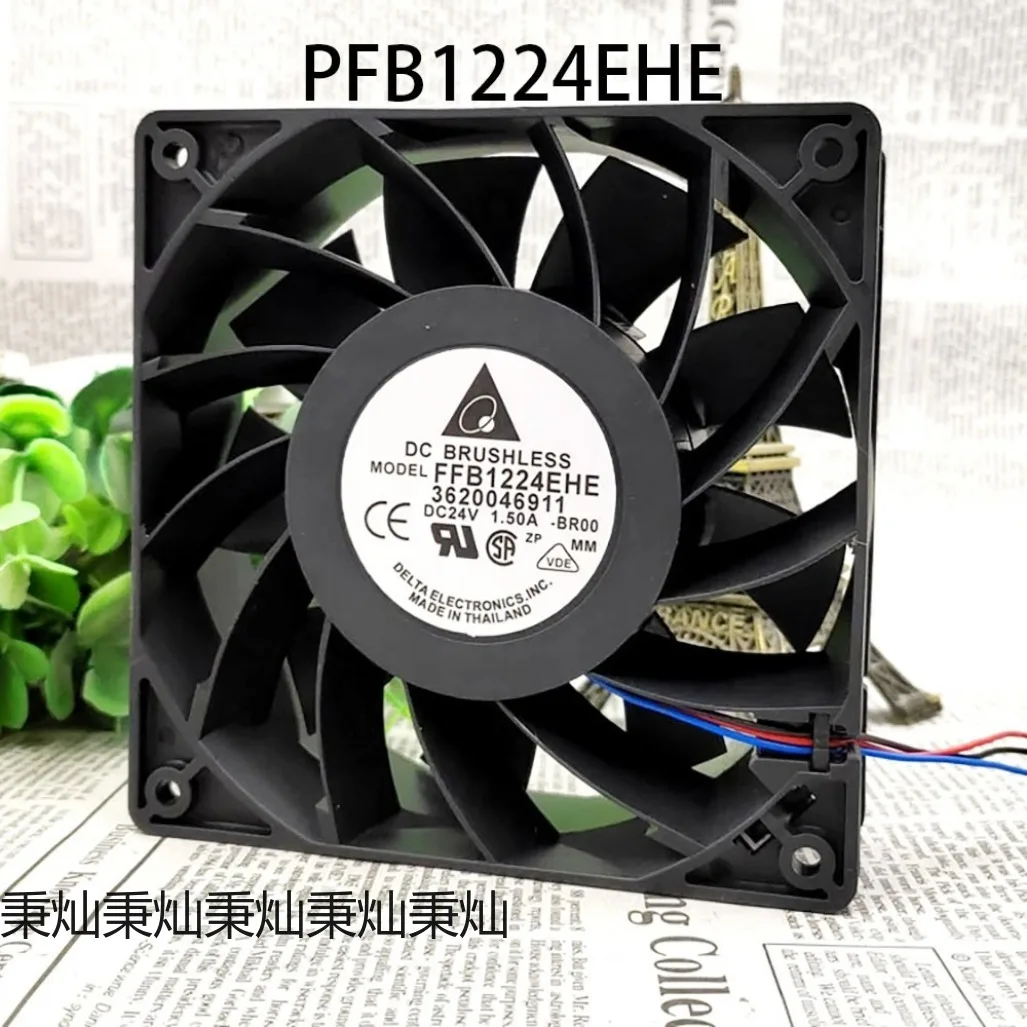 

AA+New in box for Delta Server Driver Fan PFB1224EHE DC24V 1.08A 120*120*38mm