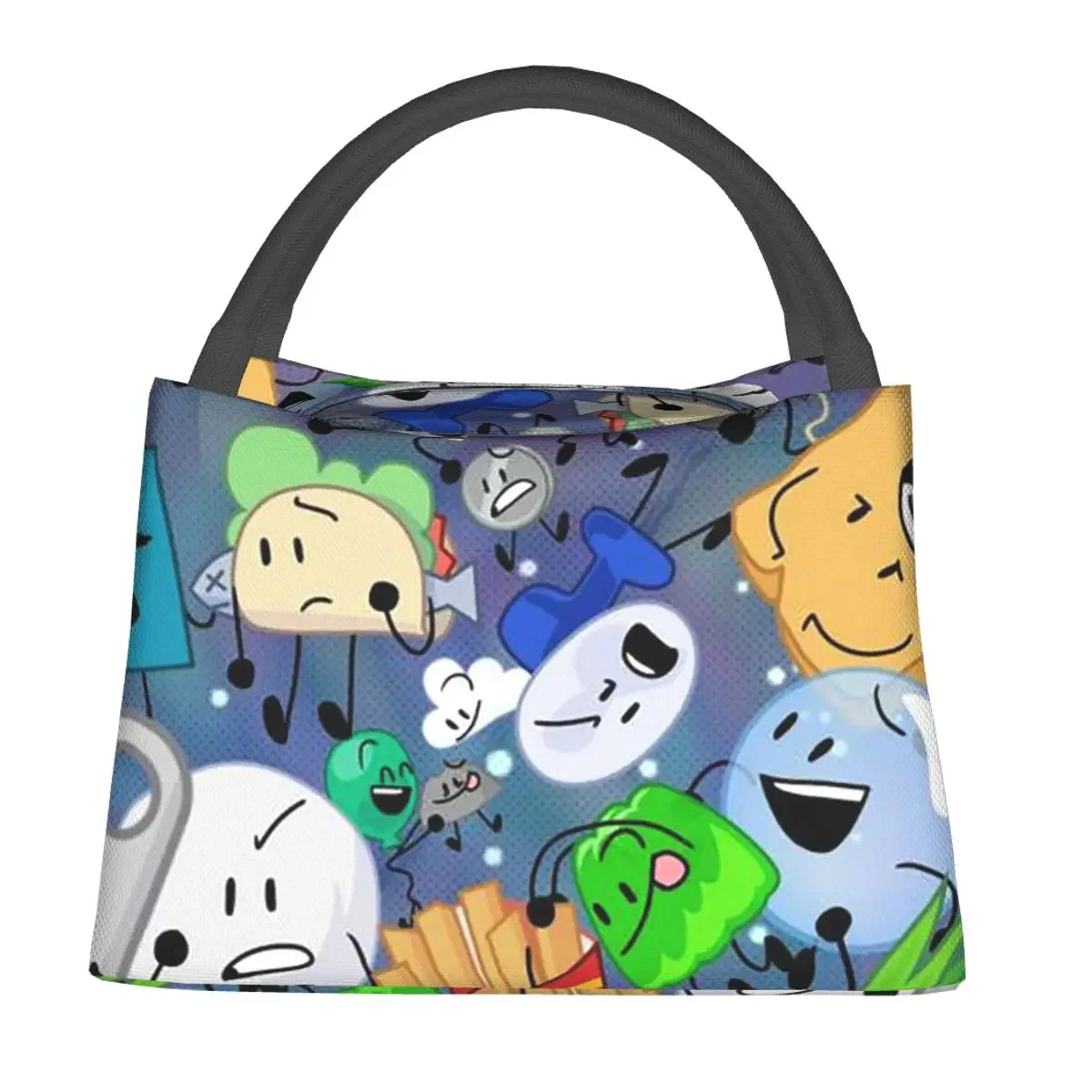 

BFDI сумки для обеда изолированная коробка для бенто портативная сумка для обеда сумки для пикника холодильник термосумка для женщин и детей школьная