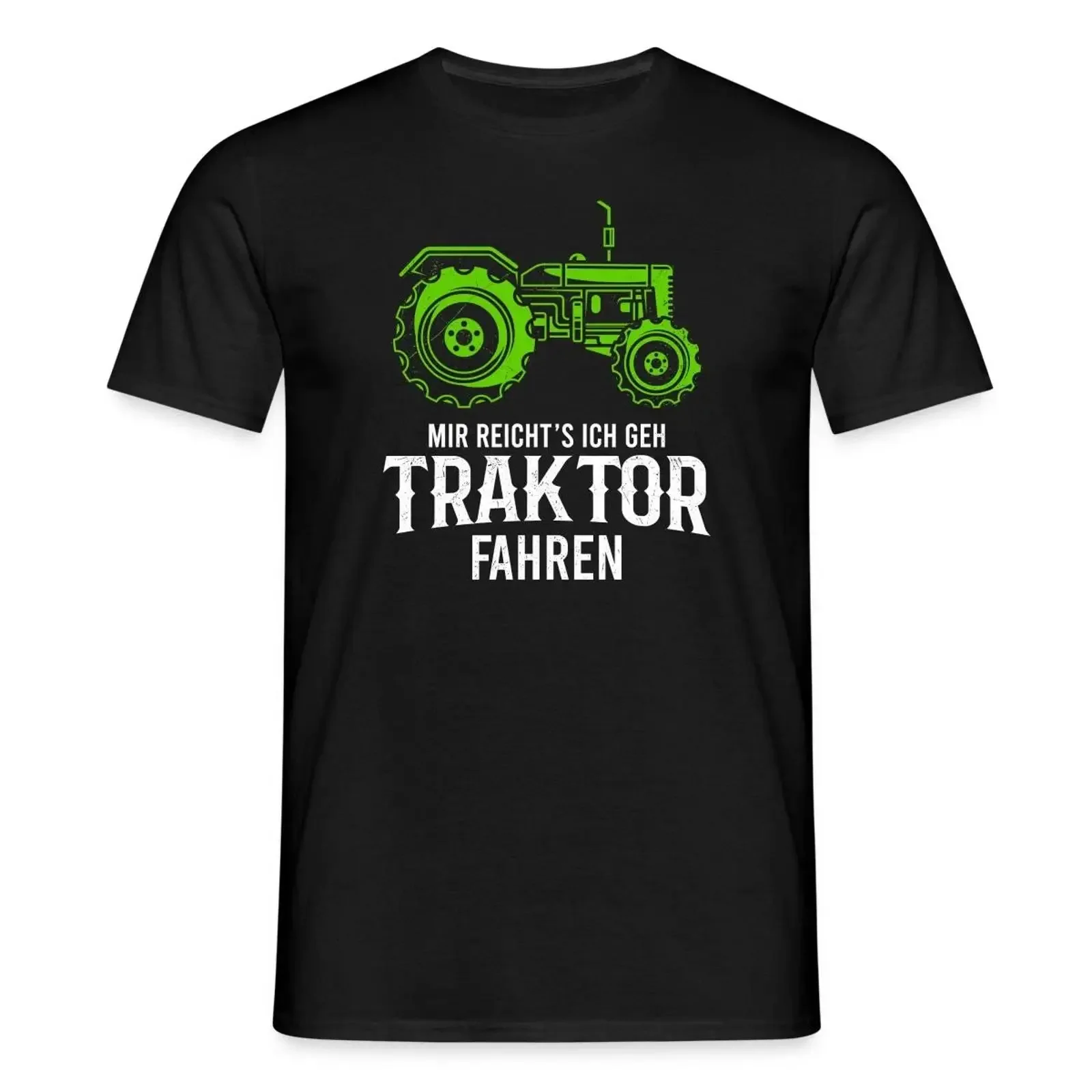 Mir Reichts Ich Gehe Traktor Fahren Geschenk Männer T Shirt vintage Washed Breathable Casual graphic Versatile Slightly fashion