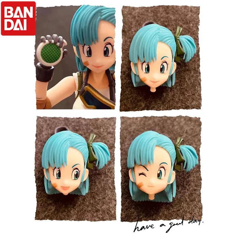 Anime Dragon Ball Action Figure Bulma Mfg Model Series Shf Soldier Accessories Statue Pvc Doll Collectible Model Kid Toy Gift