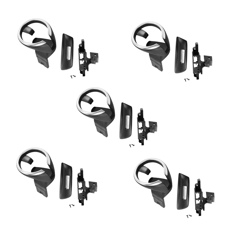 5X Car Front Cup Drink Holder Back Seat Car Cup Holder For-BMW 135I 128I X1 E82 E84 E81 E87N Drink Holder