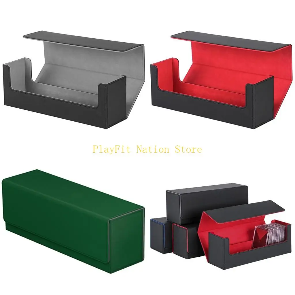 

242F PU Leather Tarots Cards Case Playing Cards Display Tarots Deck Protective Case for Standard Size Tarots Playing Cards