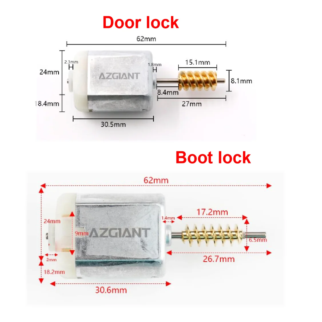 2pcs Motor Door Lock DRIVE SIDE Tailgate for Mercedes Benz B-Class W246 B180 2011-2018 Center Control Boot