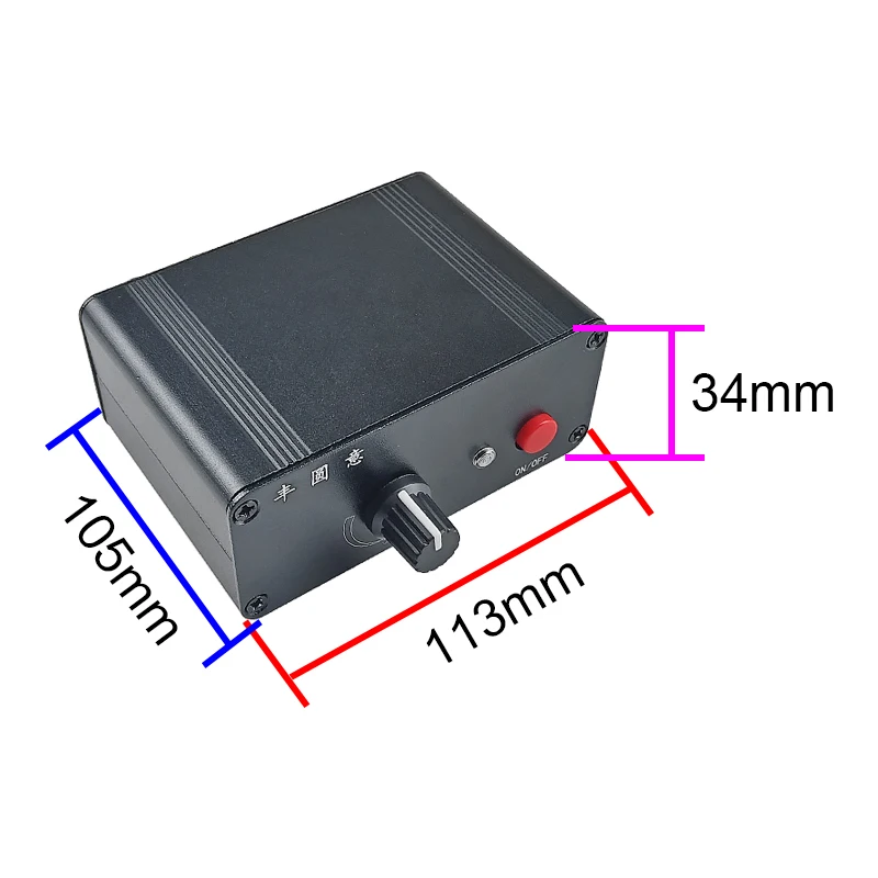 GHXAMP Dual NE5532 Preamplifier Audio Signal Amplification Eternal Single Power Supply 1PC